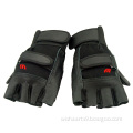 SWAT Half Finger Airsoft Non Slip Leather Combat Gloves(WS20046)